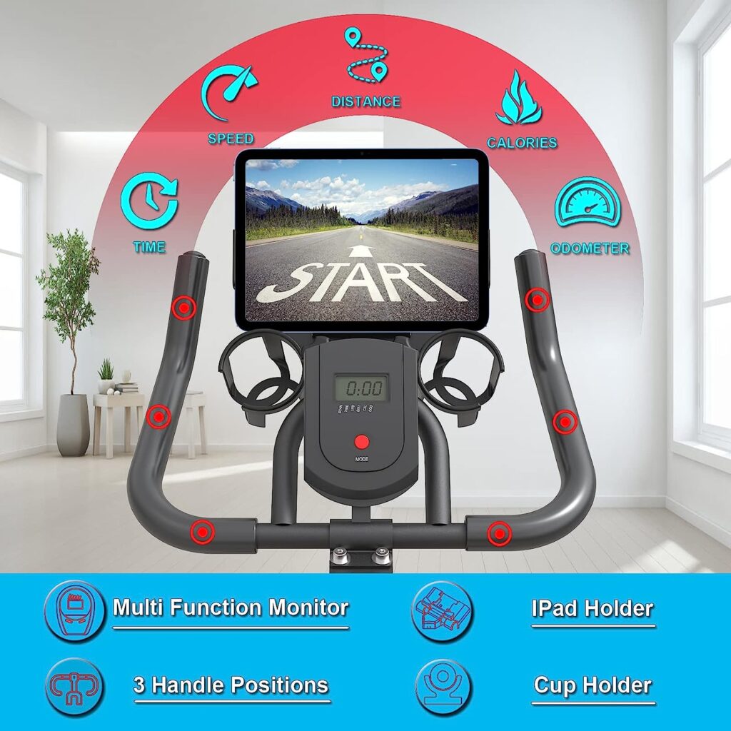 exercise bike lcd monitor